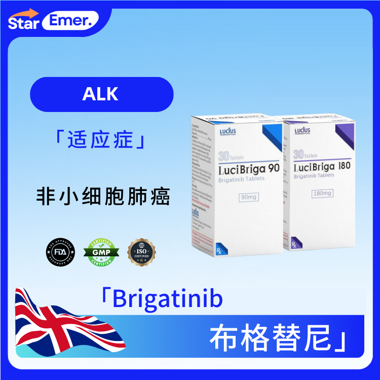 布格替尼 · Brigatinib · ALK