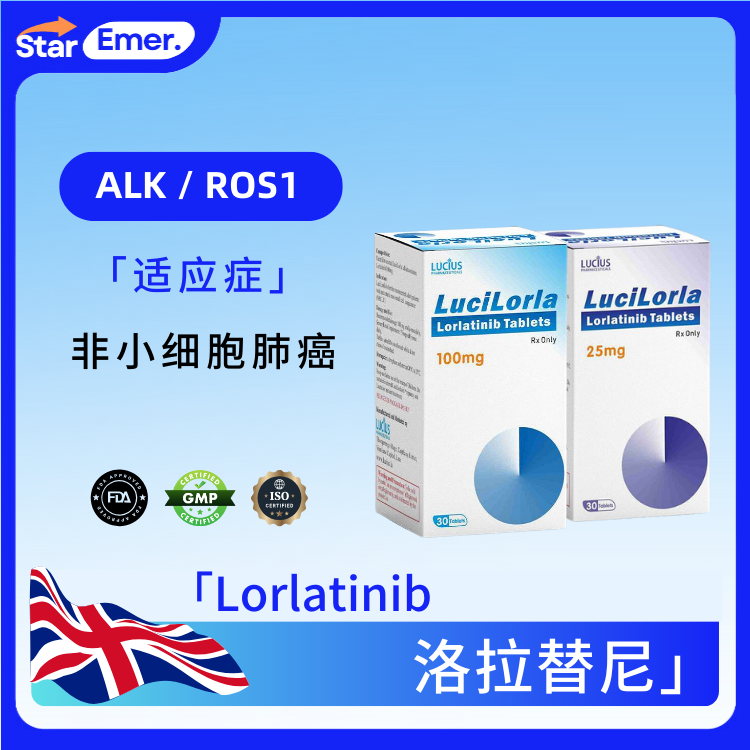 洛拉替尼 · Lorlatinib· ALK / ROS1