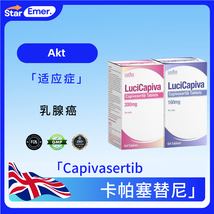 卡帕塞替尼 · Capivasertib · Akt