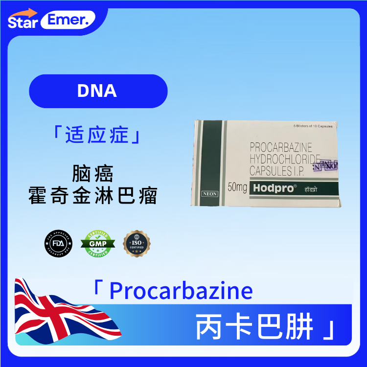 丙卡巴肼 · Procarbazine · DNA
