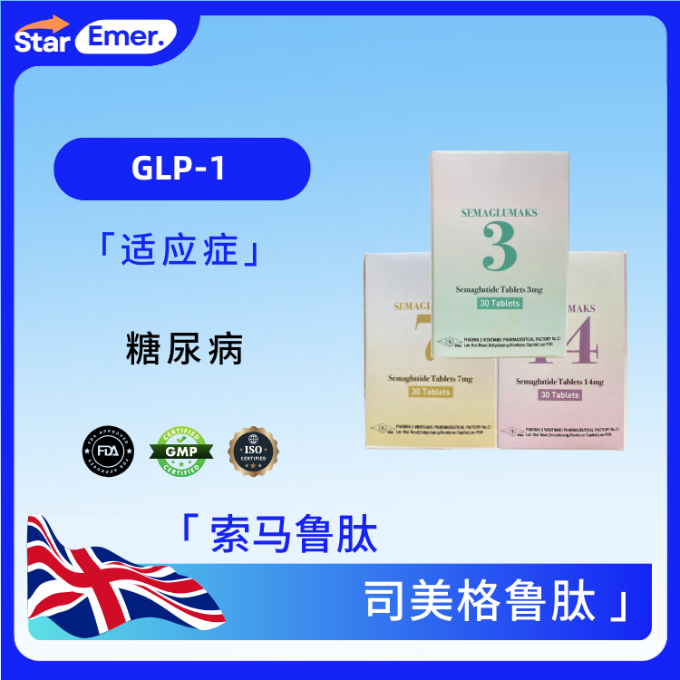 司美格鲁肽 · 索马鲁肽· GLP-1R